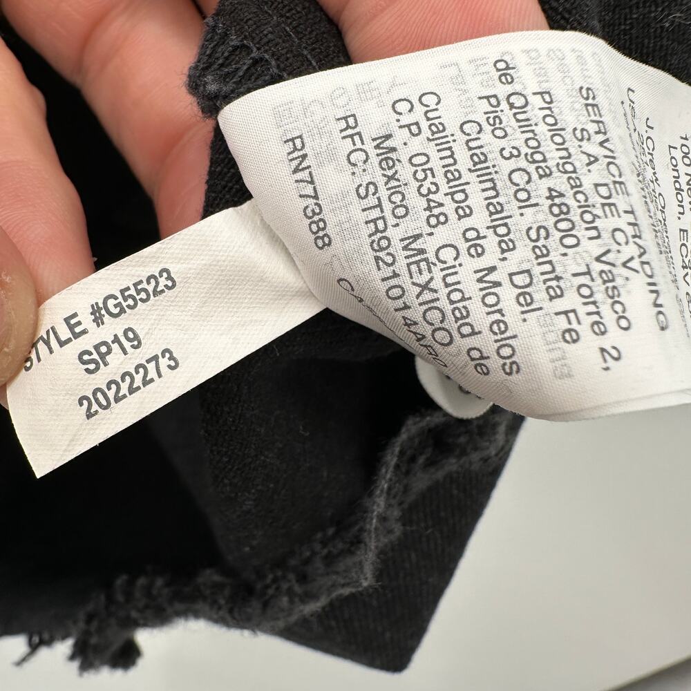 MADEWELL McCarren Raw-Hem Jean Skirt in Washed Black G5523 // 28 - Picture 9 of 12